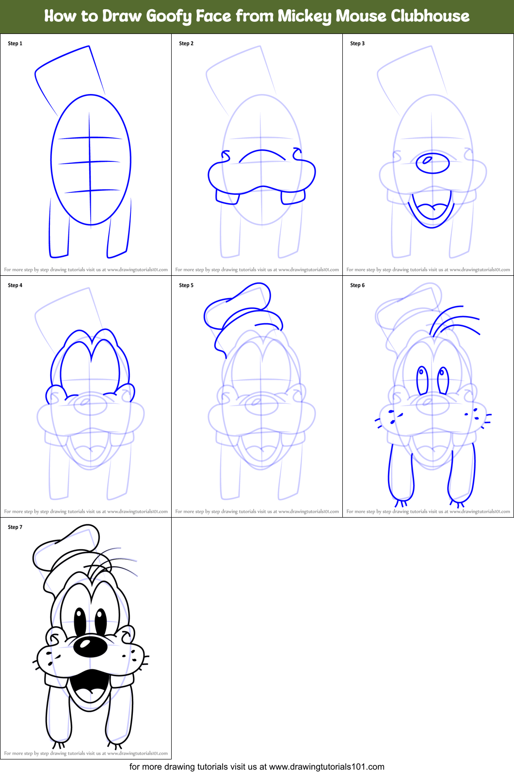 How To Draw Daisy Duck Face