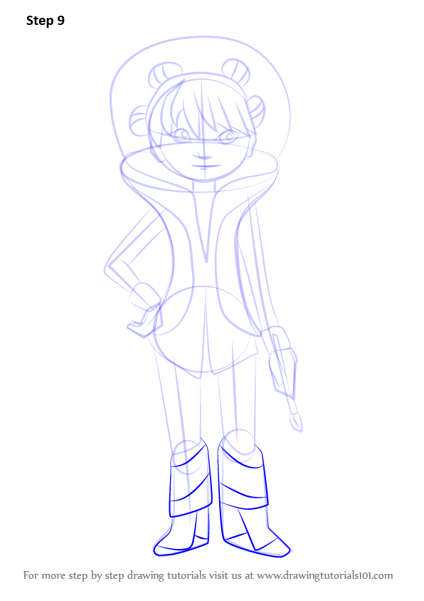 Learn How to Draw Frida from Miles from Tomorrowland