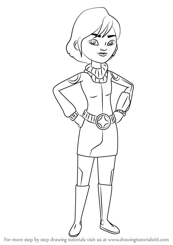 Learn How to Draw Phoebe Callisto from Miles from