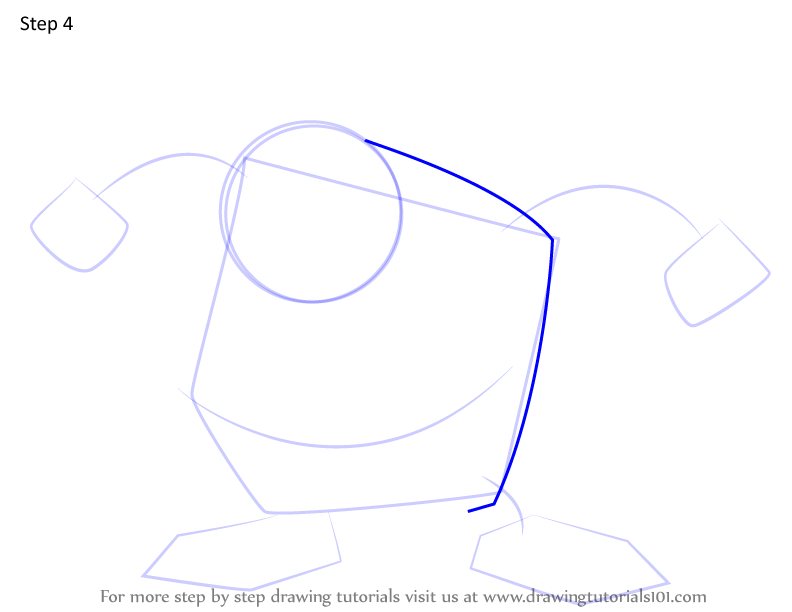 How to Draw Krog from Mixels (Mixels) Step by Step