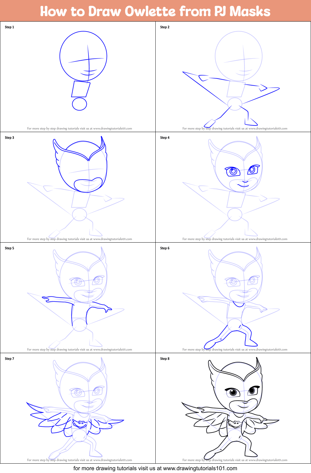 Newest For Pj Masks Very Easy Drawing Pink Gun Club