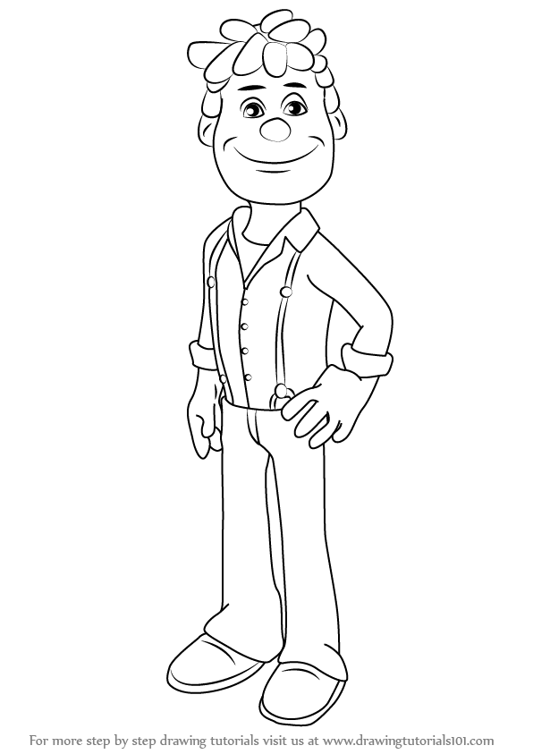 Learn How to Draw Mort from Sid the Science Kid (Sid the