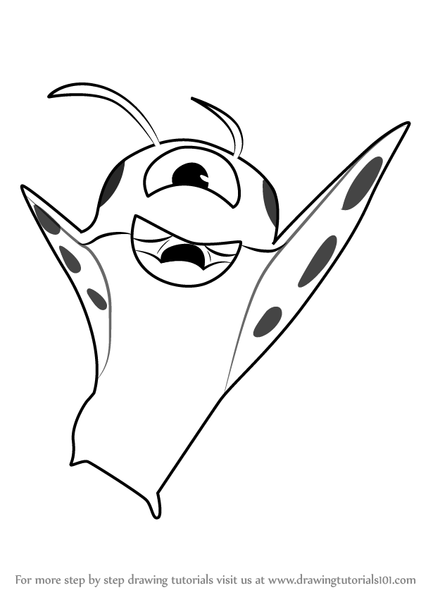Step by Step How to Draw Hoverbug from Slugterra