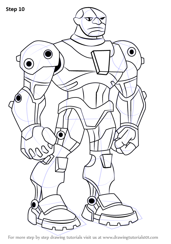 Learn How to Draw from Teen Titans (Teen Titans) Step by Step