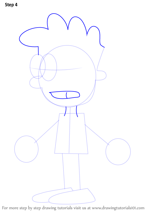 Learn How to Draw Francis from Big Nate (Big Nate) Step by Step Drawing Tutorials