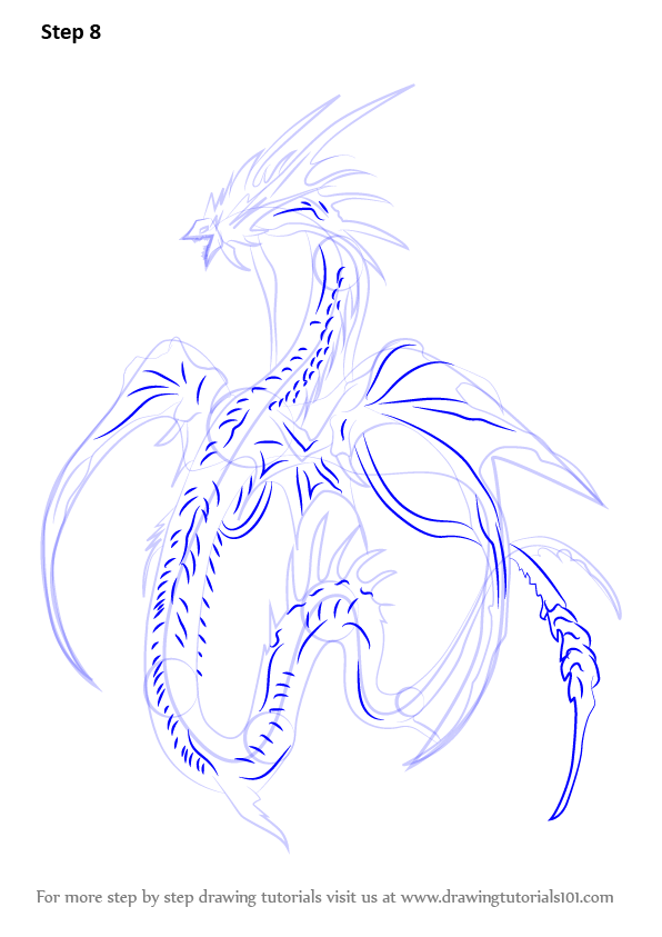 Learn How to Draw Leviathan (Sea Monsters) Step by Step Drawing Tutorials