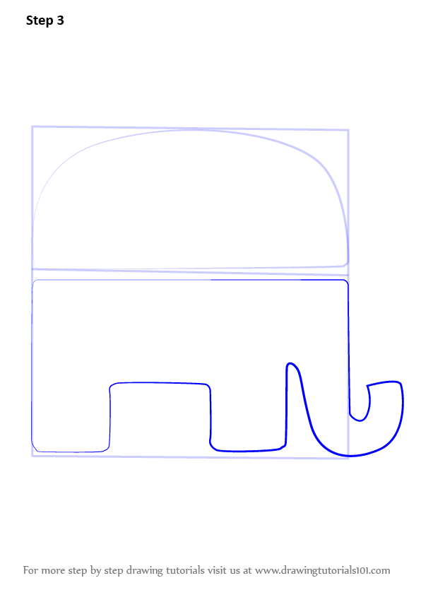 Learn How to Draw Republican Elephant (Symbols) Step by Step Drawing Tutorials