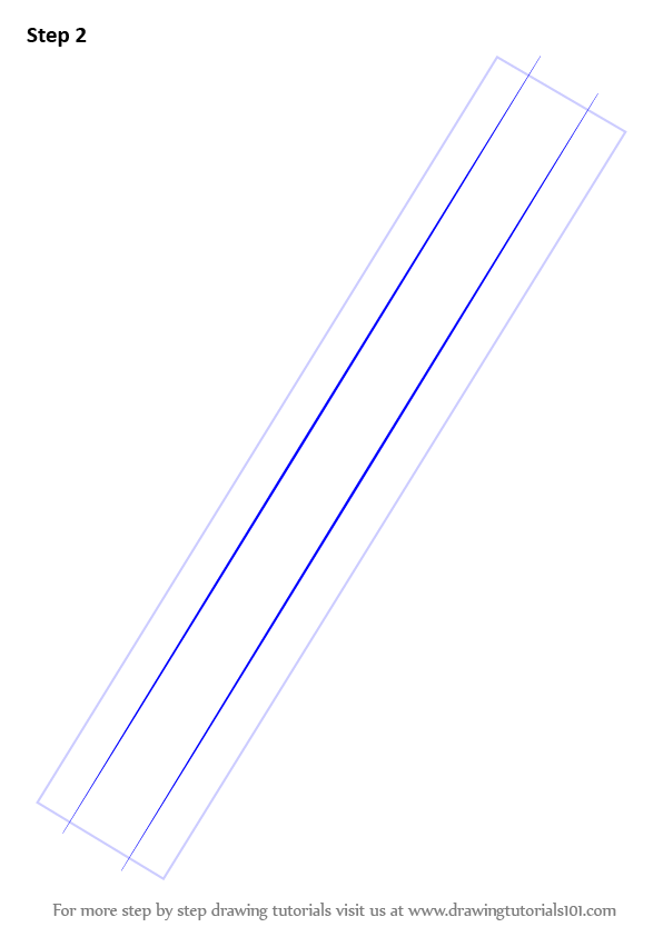 Step by Step How to Draw Ruler