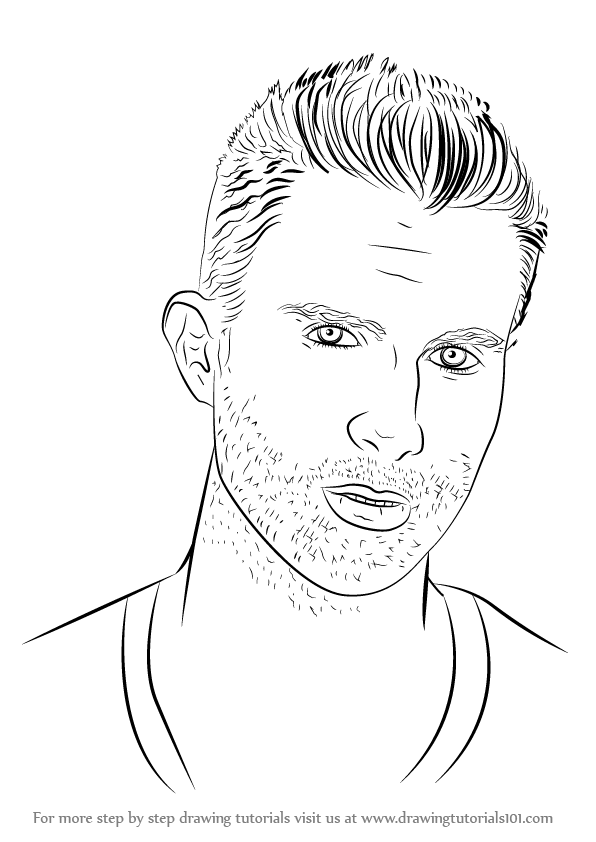 Learn How to Draw Adam Levine (Singers) Step by Step Drawing Tutorials