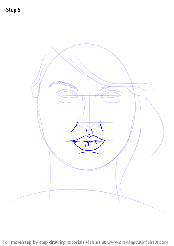 Learn How to Draw Taylor Swift (Singers) Step by Step Drawing Tutorials