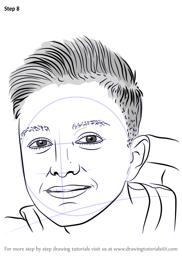 Learn How to Draw Hudson (YouTubers) Step by Step Drawing Tutorials