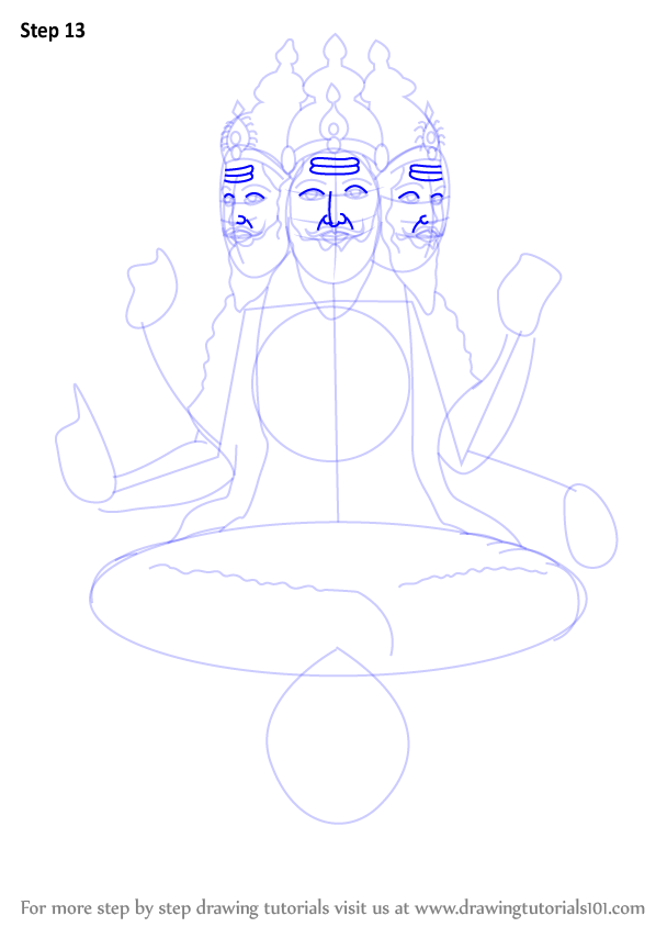 Step by Step How to Draw Brahma