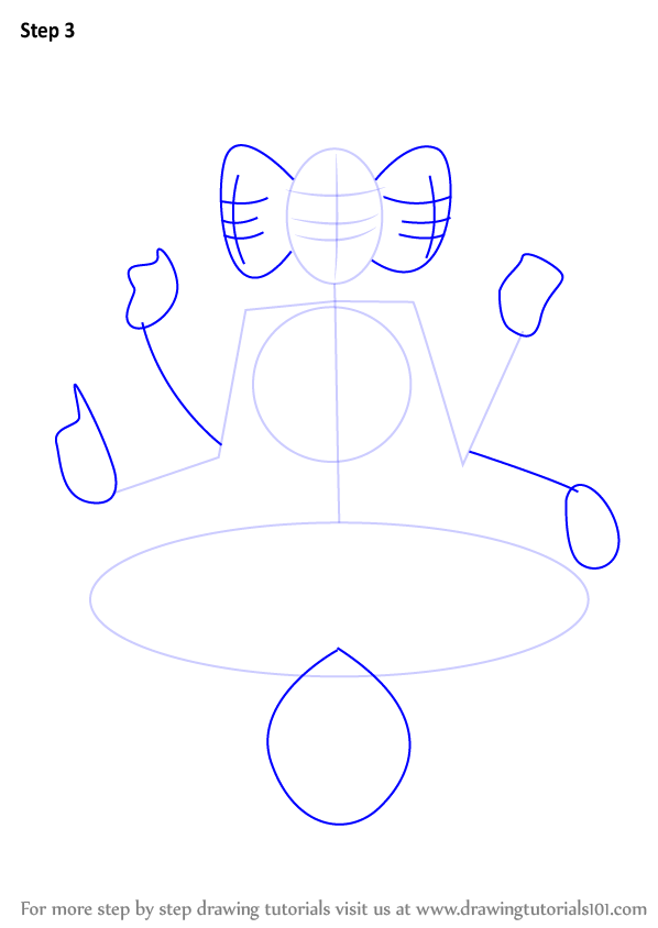 Learn How to Draw Brahma (Hinduism) Step by Step Drawing