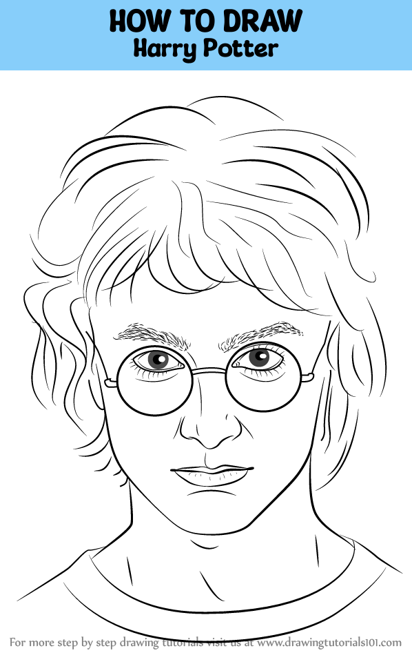 How to Draw Harry Potter (Harry Potter) Step by Step