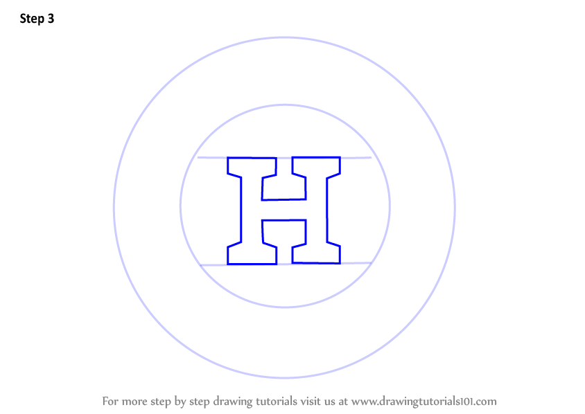 Step by Step How to Draw Houston Astros Logo
