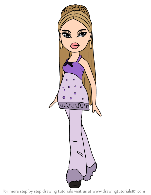 How To Draw A Bratz Doll Step By Step Each create a bratz doll comes