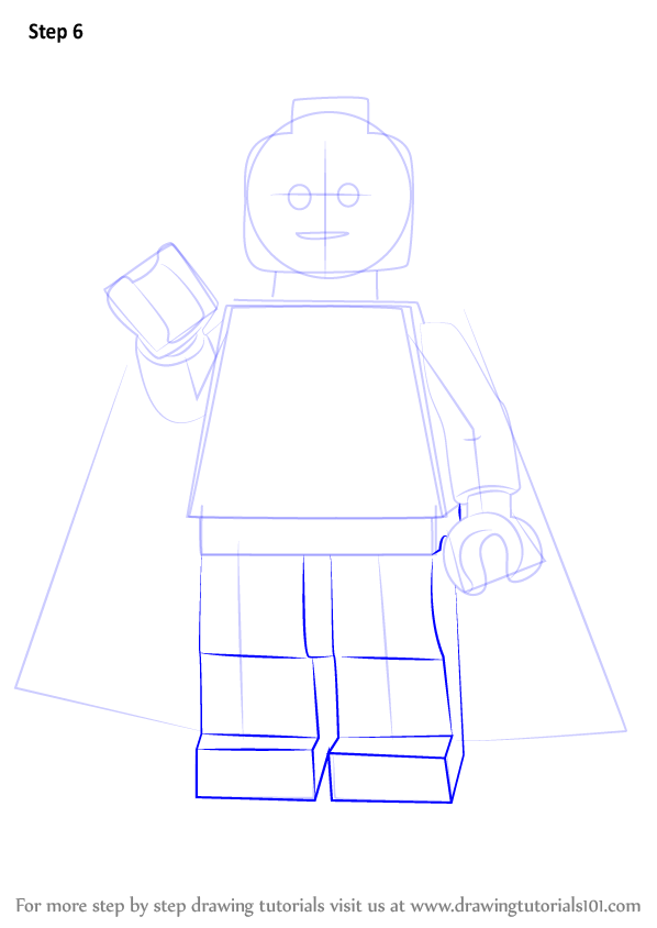Learn How to Draw Lego Vision (Lego) Step by Step Drawing Tutorials
