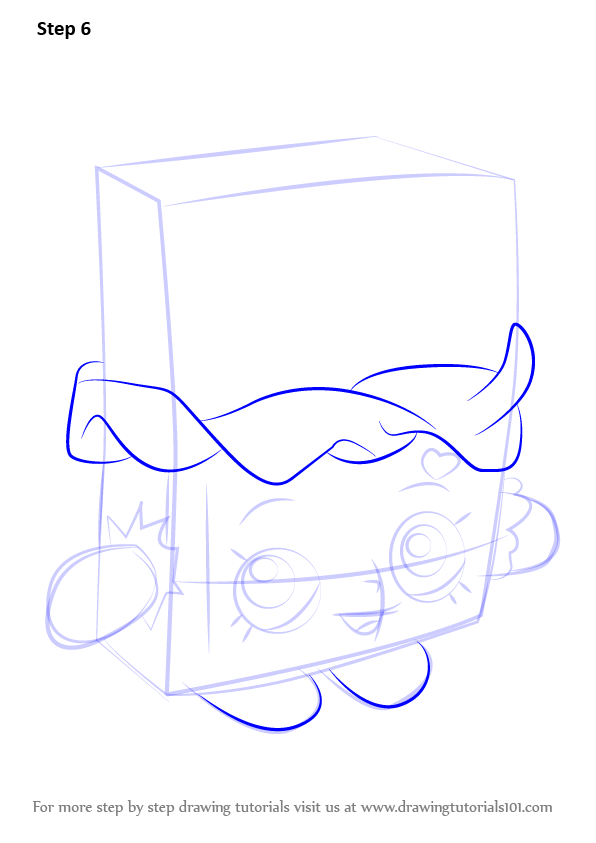 Learn How to Draw Cheeky Chocolate from Shopkins Step by Step Drawing Tutorials