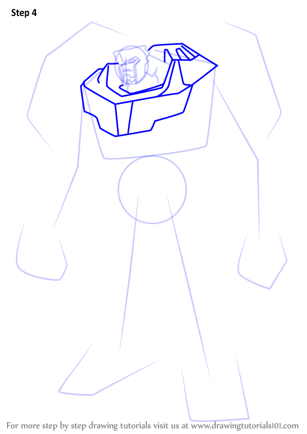 Learn How to Draw Grimlock from Transformers (Transformers) Step by Step Drawing Tutorials