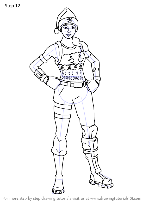 Learn How to Draw Nog Ops from Fortnite (Fortnite) Step by Learn How to Draw Nog Ops from Fortnite (Fortnite) Step by