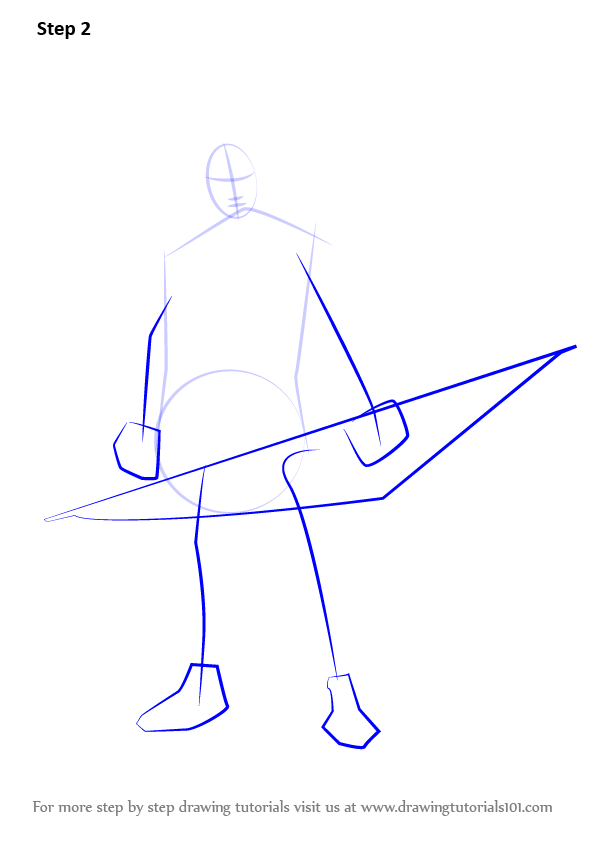 Learn How to Draw Hanzo from Overwatch (Overwatch) Step by Step Drawing Tutorials
