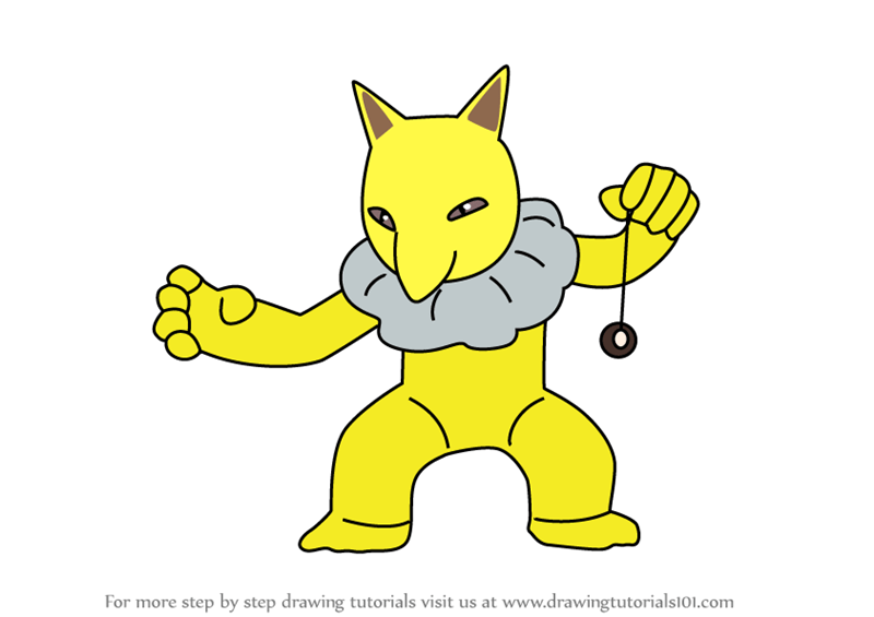 Learn How to Draw Hypno from Pokemon GO (Pokemon GO) Step by Step