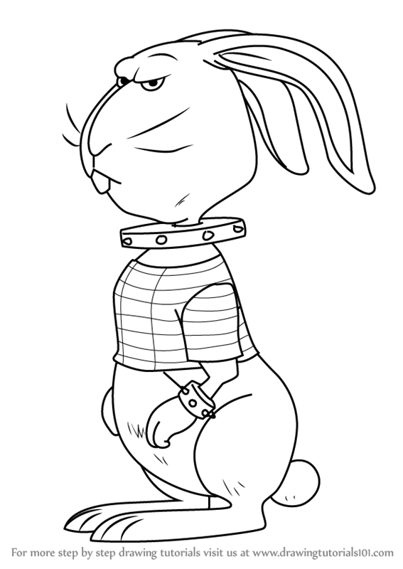 Step by Step How to Draw Subject 3 from Professor Layton
