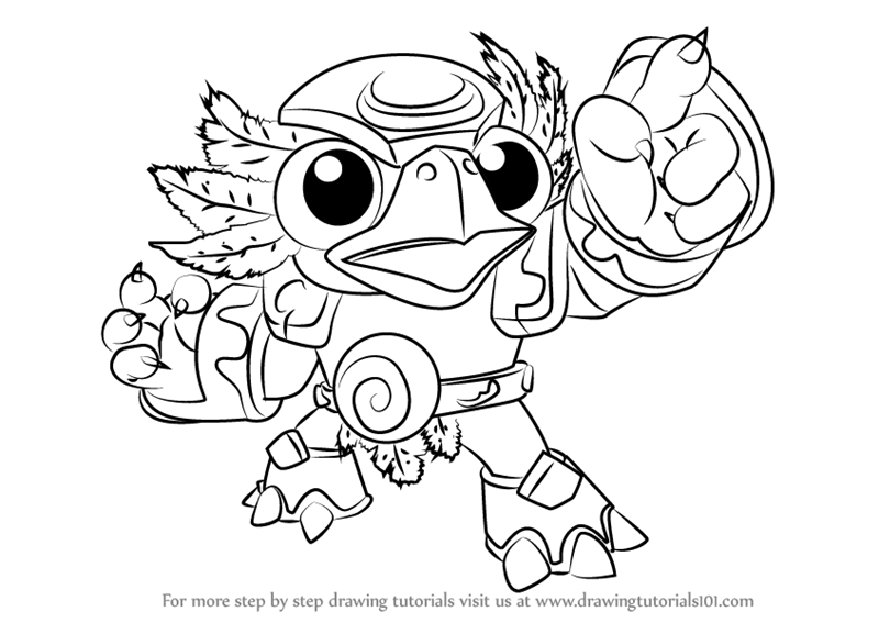 Learn How to Draw PetVac from Skylanders (Skylanders) Step by Step Drawing Tutorials
