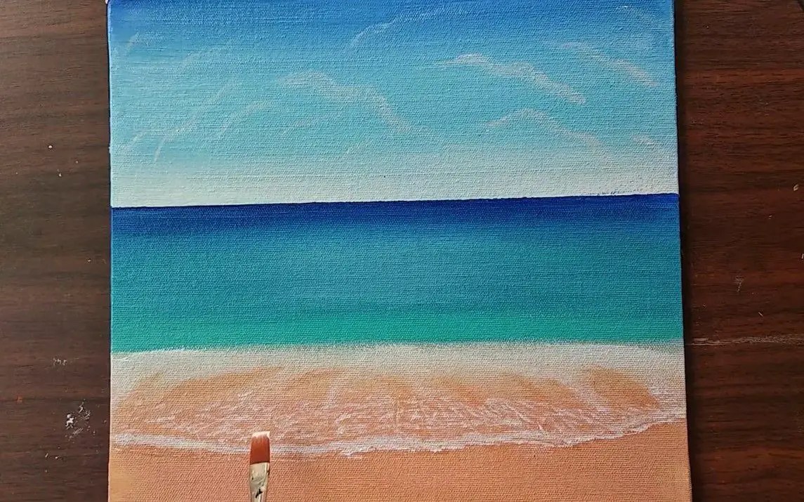 How To Paint A Beach 10 Amazing and Easy Tutorials!