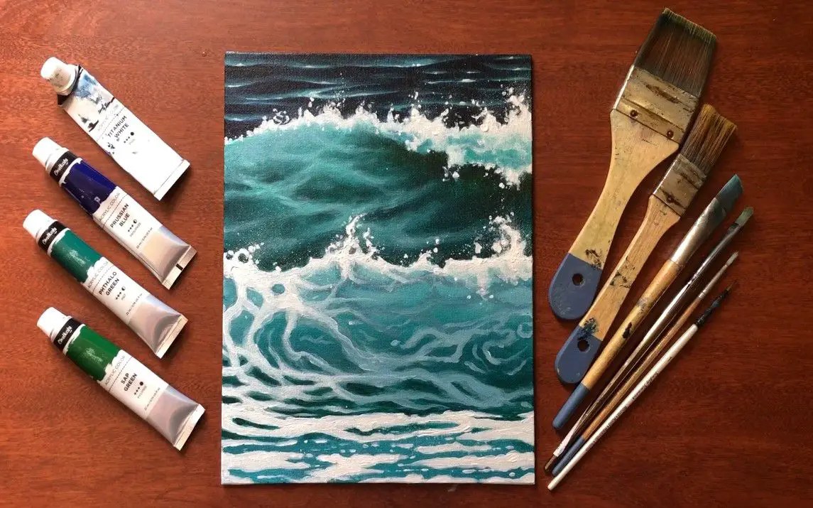 How To Paint Waves 10 Amazing and Easy Tutorials!