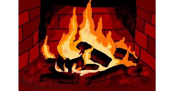 Fireplace Drawing Gallery and How to Draw Videos!