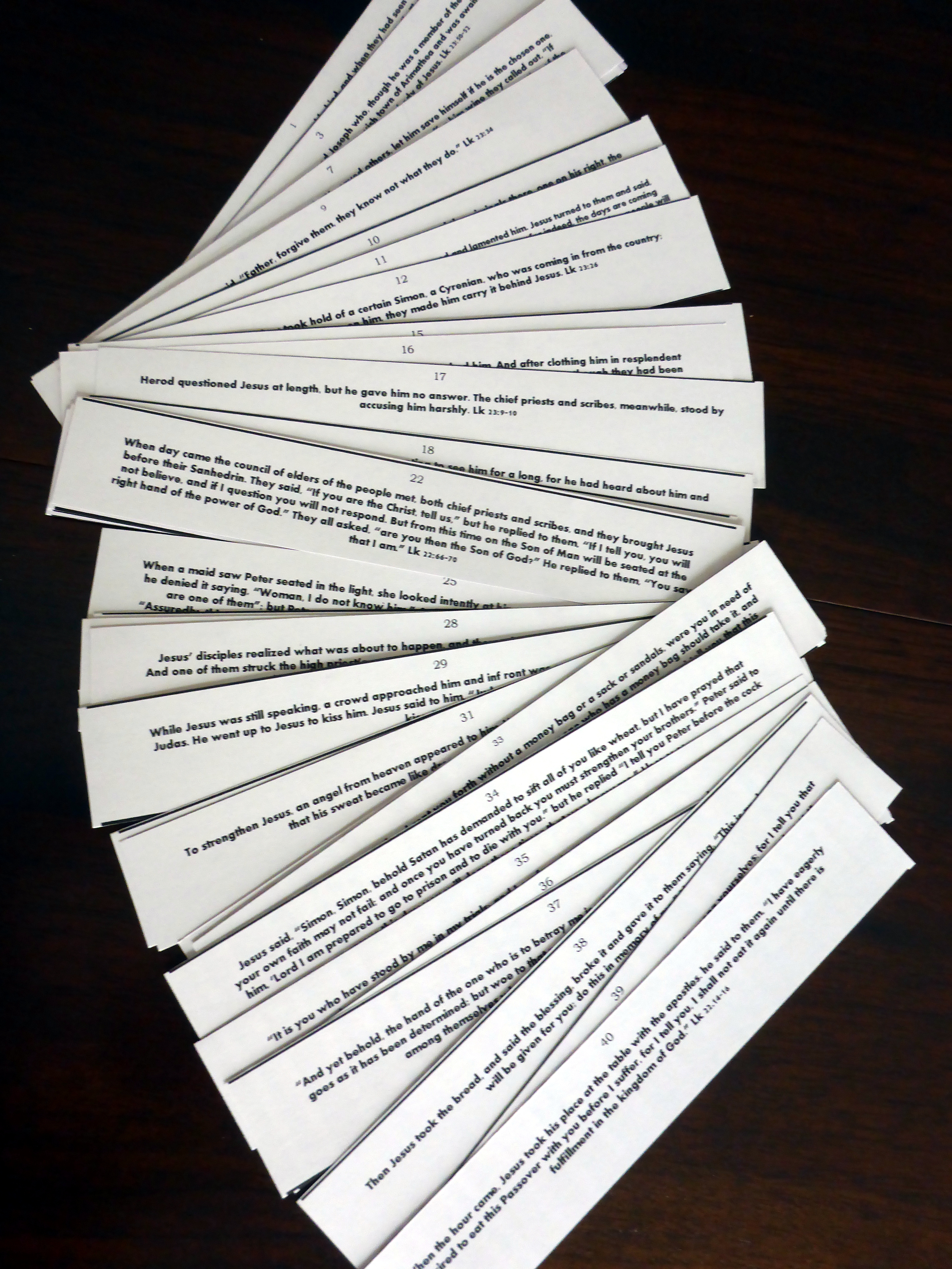 40 Days of Free Lenten Printables: Lenten Countdown Chain - Drawn2BCreative