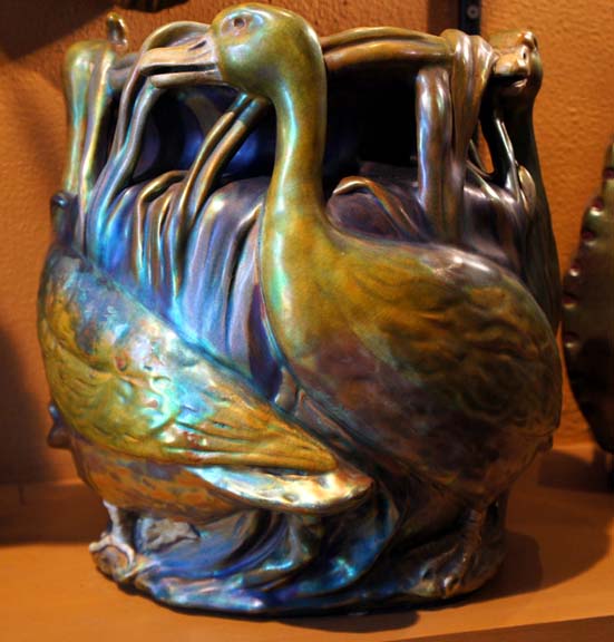 Zsolnay Art Nouveau Secession Antique Pottery Pecs Hungary The Drawing