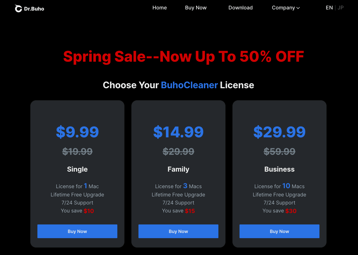 How to use coupon when purchasing BuhoCleaner?
