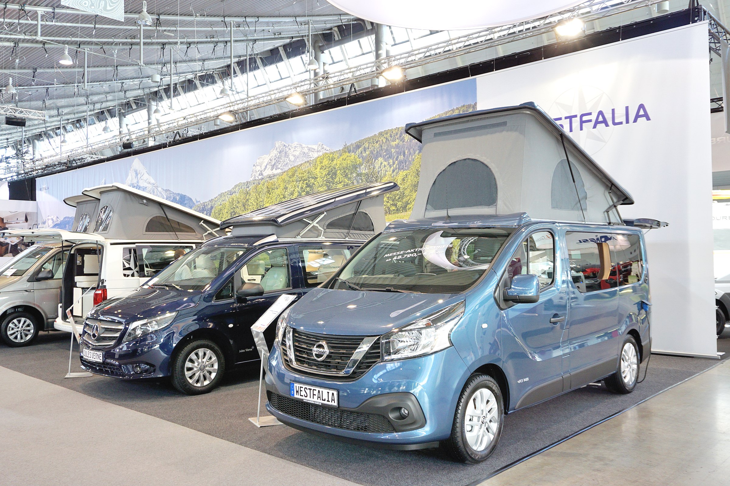 CMT 2018 Weltpremiere Nissan Westfalia Michelangelo