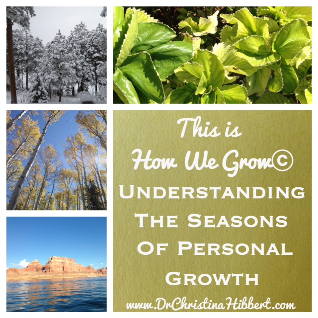 "This is How We Grow" Understanding the Seasons of Growth Dr. Christina Hibbert