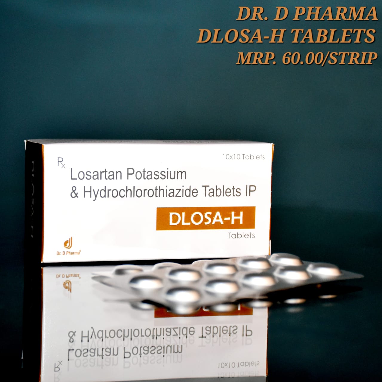 Buy Losartan Potassium& Hydrochlorothiazide Tablets IP