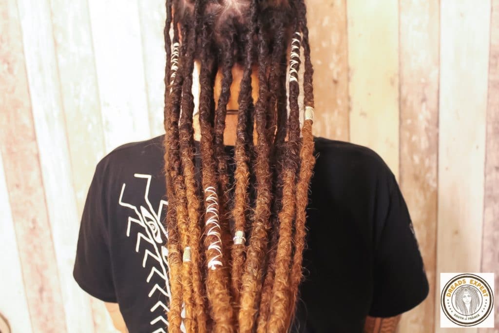 Dreadlocks avec extensions naturelles Jay Dreads Expert