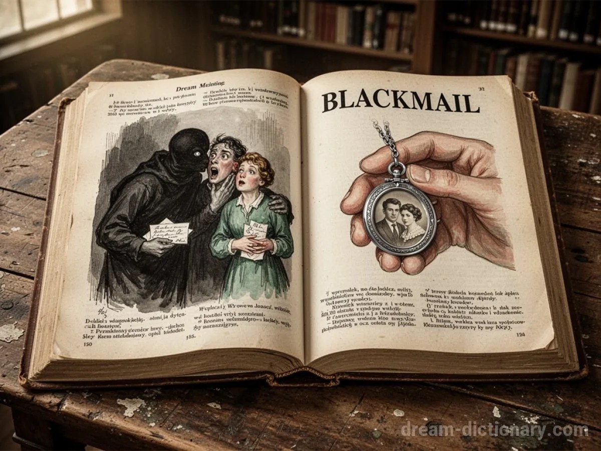 Blackmail Dream Meaning Control, Secrets & Vulnerability