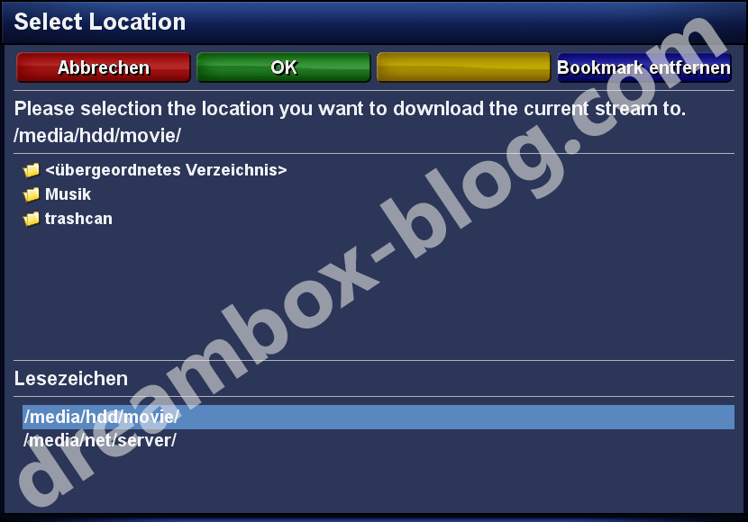 Großes Enigma2Update im Detail Download von Videos aus HbbTV