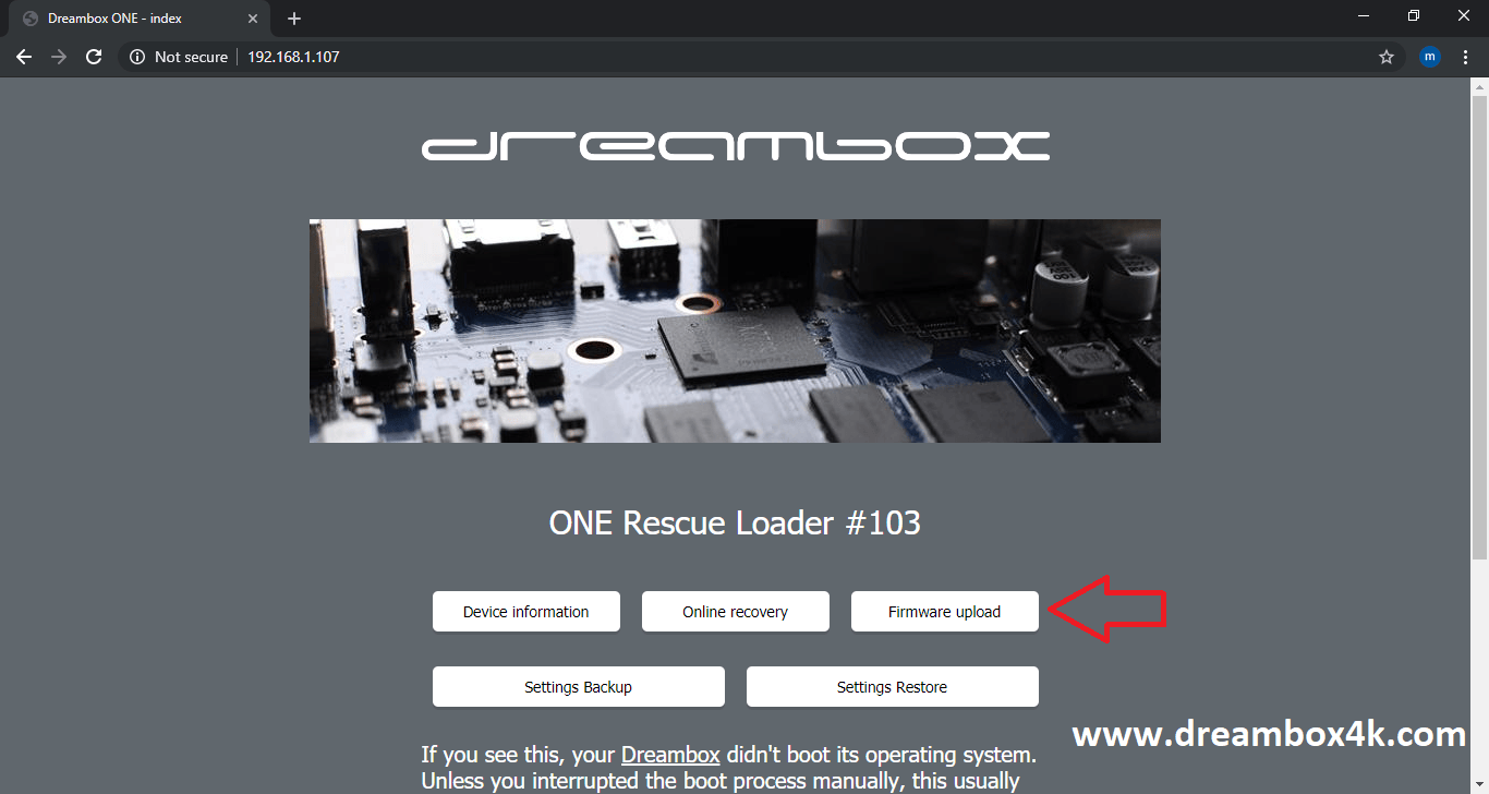 [TUTO] Flashen der Dreambox ONE Dreambox4K
