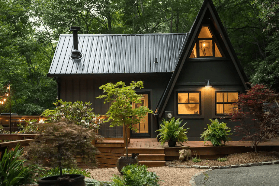 AFrame Chalet Design in North Carolina. Dream Home Designing