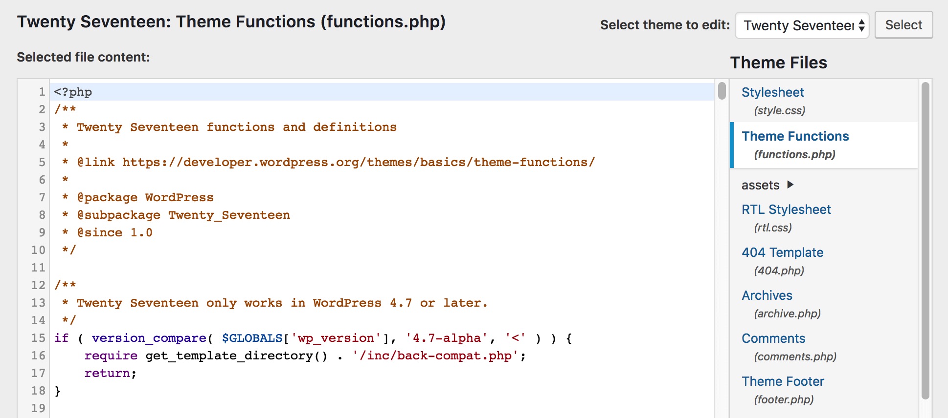 Your Guide to the WordPress functions.php File DreamHost