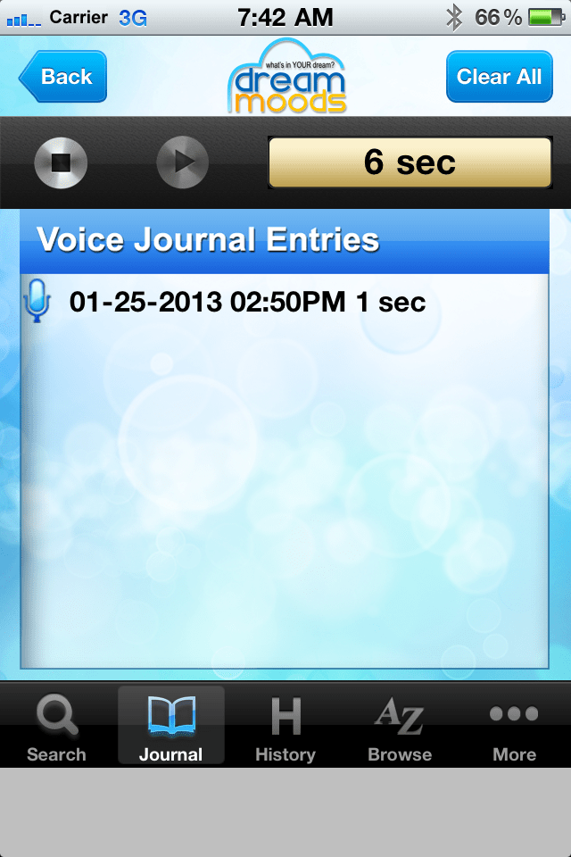Dream Moods Dream Dictionary App