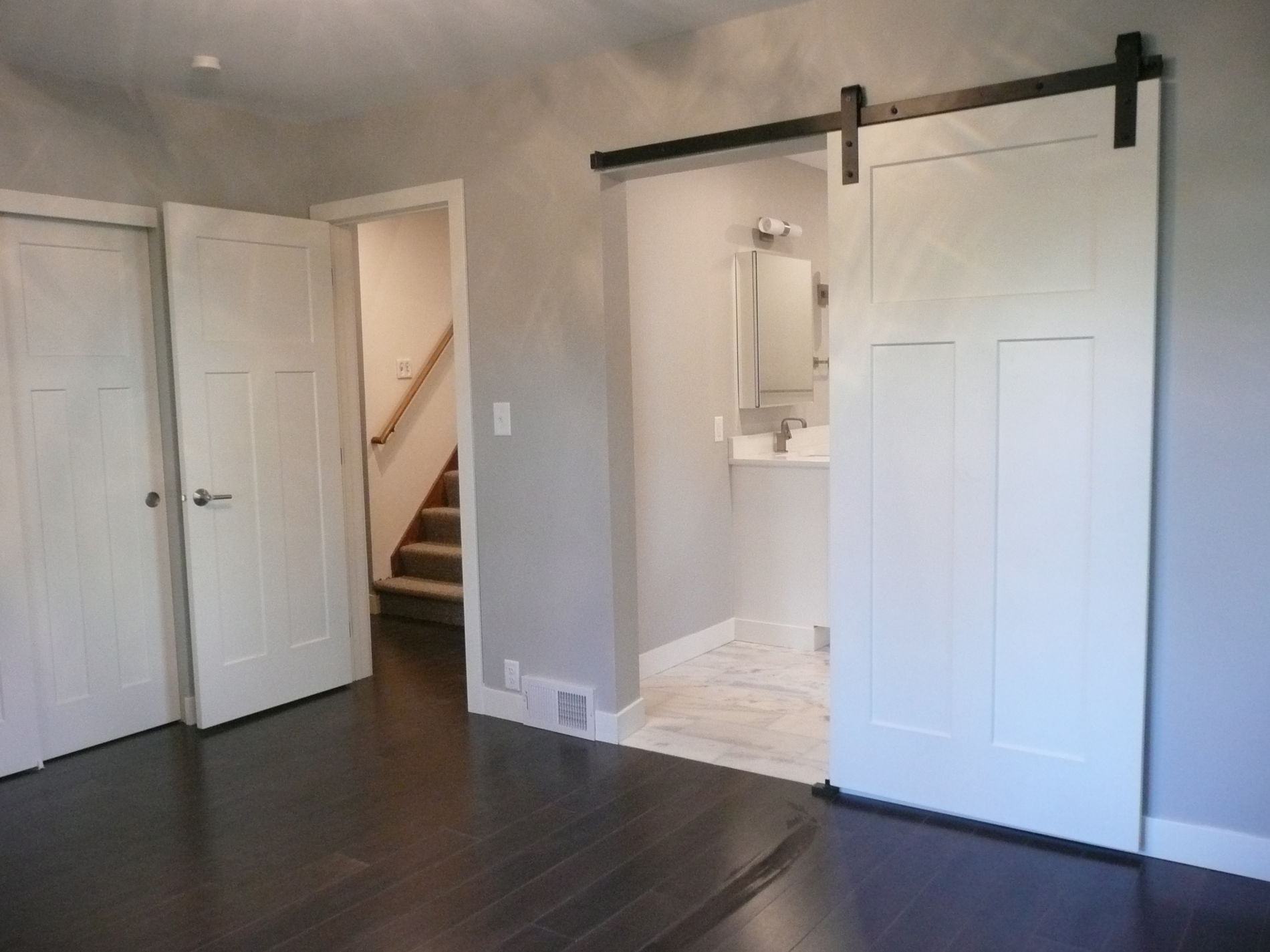Barn Door Master Bathroom Access Dreamodel Inc.