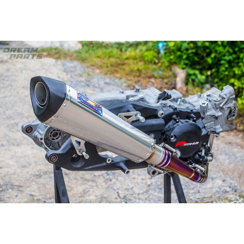 FireTorch Titanium and Stainless Steel Complete Exhaust