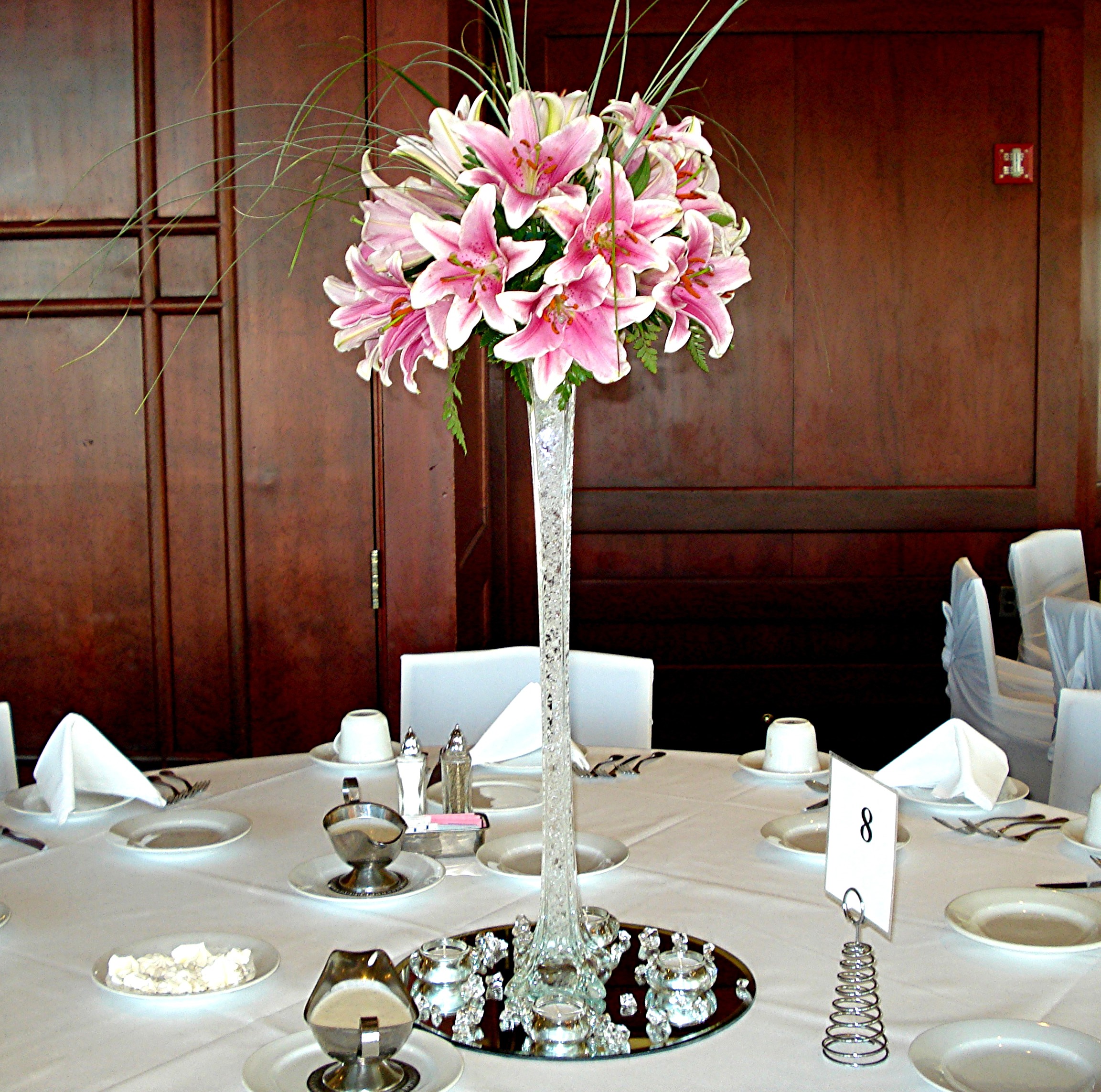 Dreams rental items,rent centerpieces,mirrors,candle holders,vases