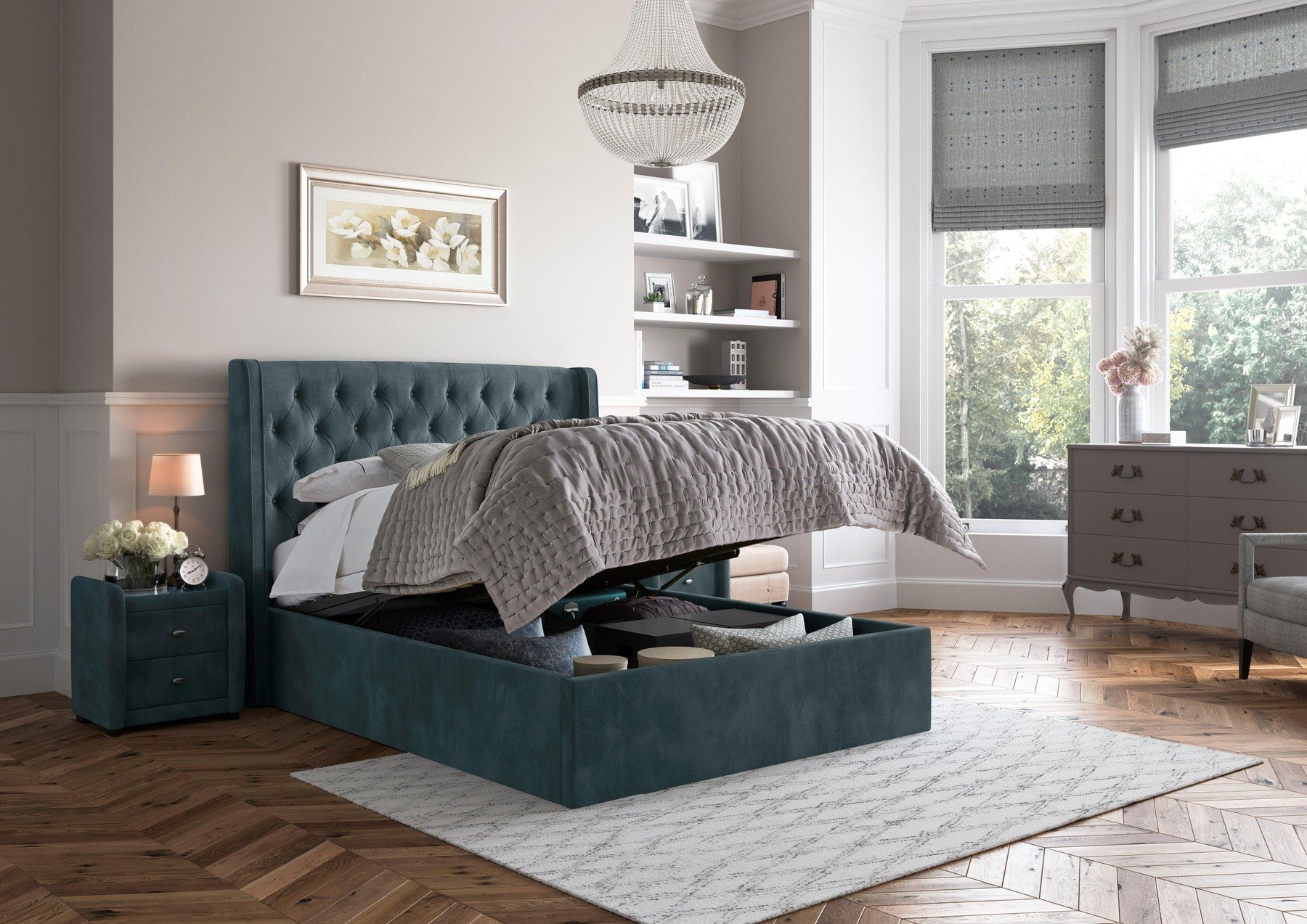 Maximise your bedroom space with a super storage bed Dreams Inspiration