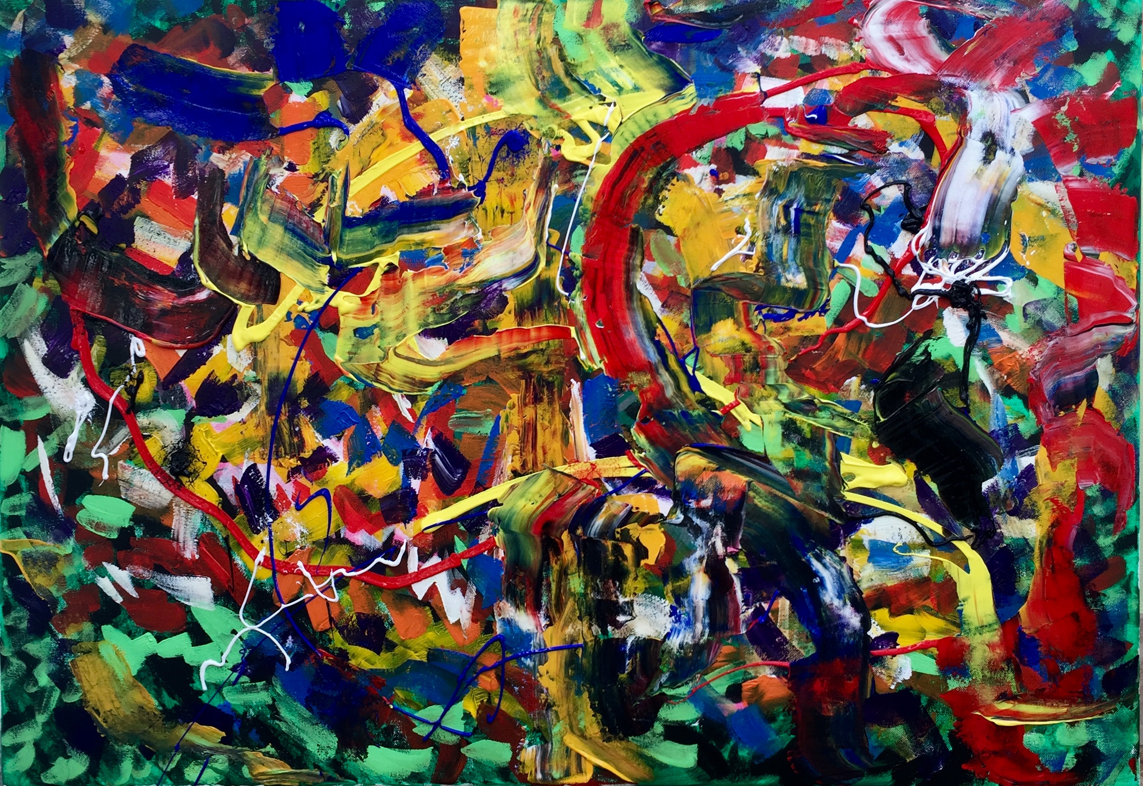 Impact of the art in society Abstract paintings Alessandro Tognin