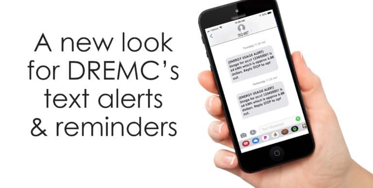 Duck River Electric Membership Corporation DREMC’s text alerts and